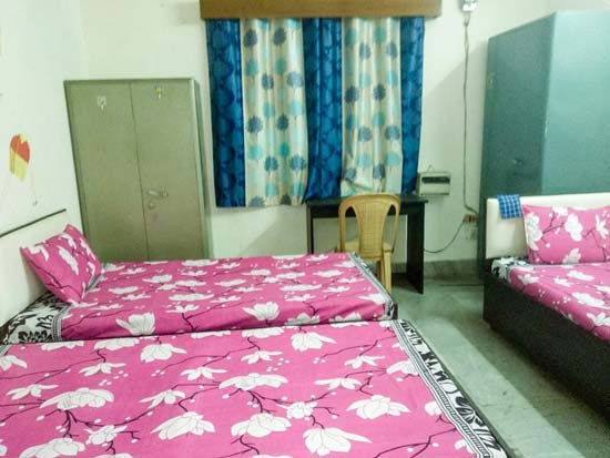 Triple AC Room - Marble Flooring - Student Accommodation